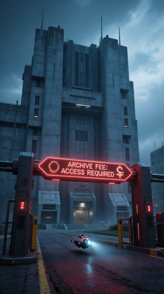 archive fee access tower