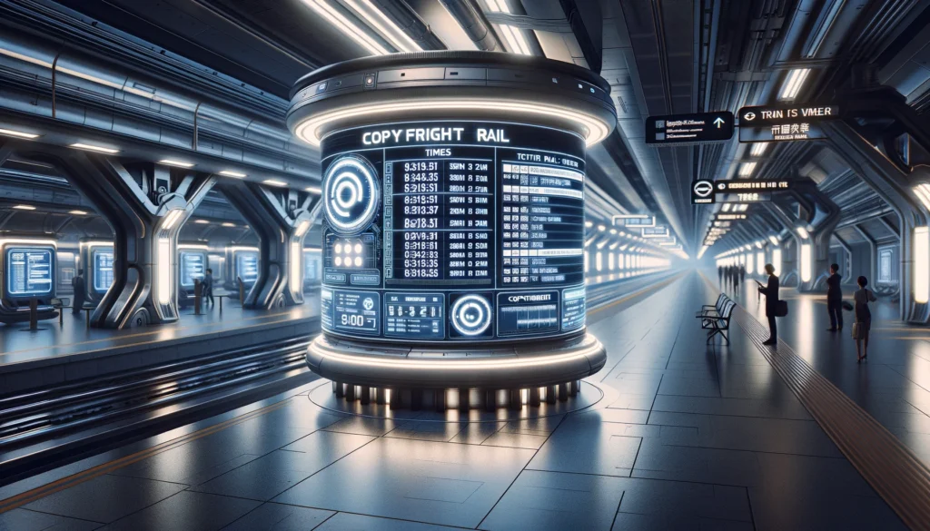 copyright rail station techville