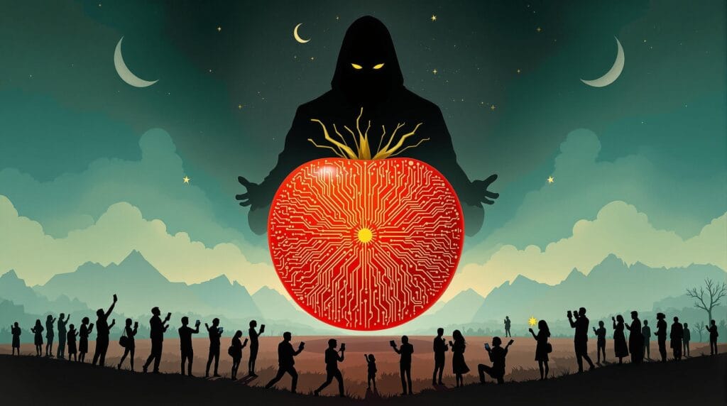 corporate citizenship and digital identity device prayers of a tomato