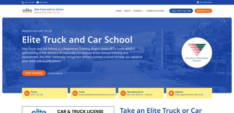 Elite Truck and Car School Pty Ltd