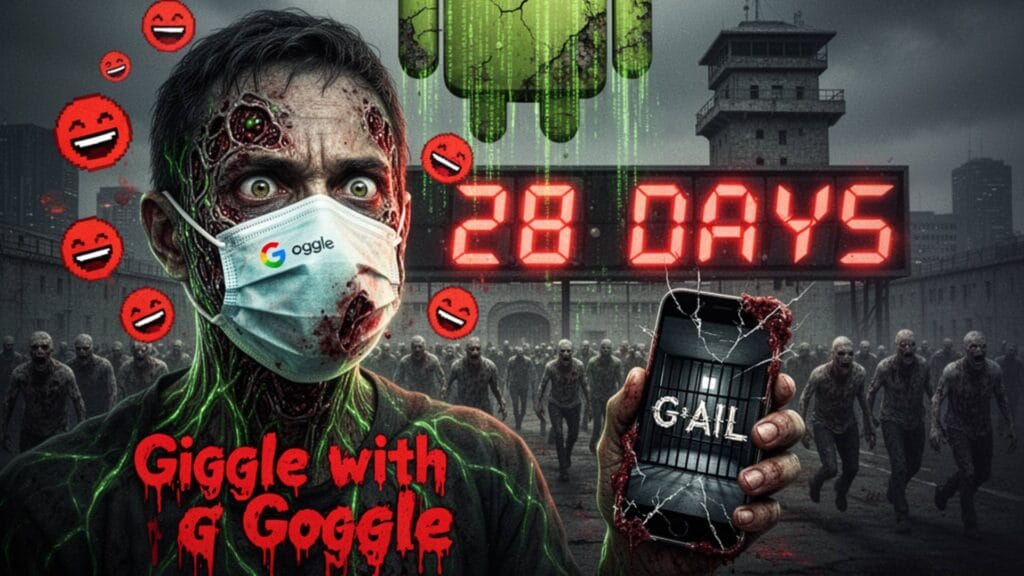 giggle with goggle 28 days in jail