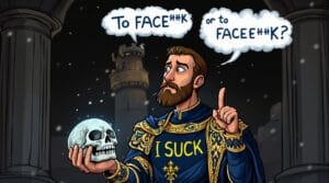 To FACE***K or to FACE***K: That Is the Question