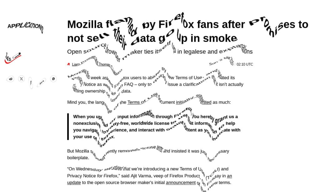 mozilla liquified