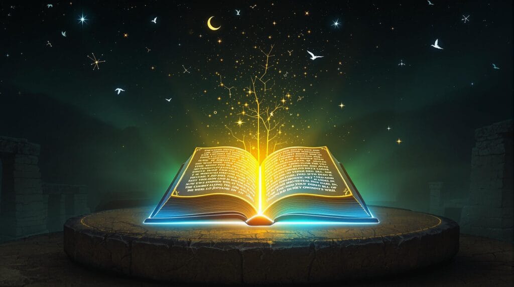 radioactive book emenation