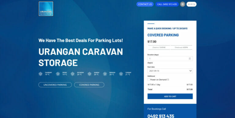 Urangan Caravan Storage